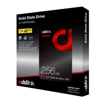 Addlink 256GB S20 SATA III 6Gb/s 2.5in