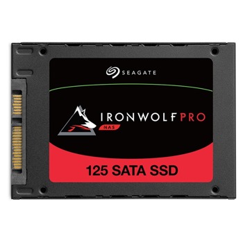 Памет SSD 480GB, Seagate IronWolf Pro NAS 125 (ZA480NX1A001), SATA 6Gbps, 2.5"(6.35 cm), скорост на четене 545 MB/s, скорост на запис 500 MB/s | JAR Computers Seagate 480GB IronWolf Pro NAS 125 ZA480NX1A001