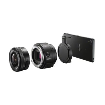 Sony ILCE-QX1L,20.1mpix,wi-fi/nfc,SDXC
