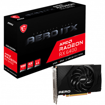 MSI Radeon RX 6400 Aero ITX 4G 912-V508-012