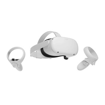 Очила за виртуална реалност Oculus Quest 2 256GB, безжични, Dual OLED дисплей, Oculus Touch контролери, Wi-Fi Bluetooth, USB, бял image