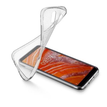Калъф за Nokia 3.1 Plus, Cellular Line Soft, силикон, прозрачен | JAR Computers Cellular Line Soft for Nokia 3.1 Plus