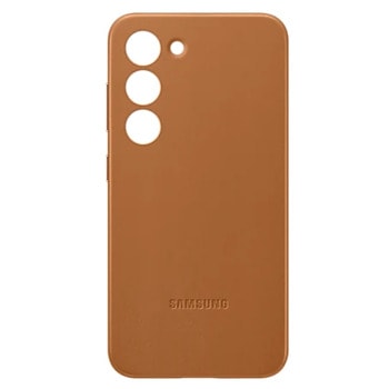 Samsung S23 Leather Cover Camel EF-VS911LAEGWW