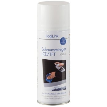 Почистваща пяна LogiLink Foam Cleaner за LCD/TFT екрани,400ml | JAR Computers LogiLink Foam Cleaner for LCD / TFT 400ml RP0012