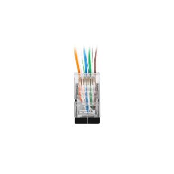 Lanberg RJ-45 FTP CAT.6 plug 8P8C (100 pcs)