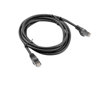 Lanberg patch cord CAT.6 FTP 0.5m, black