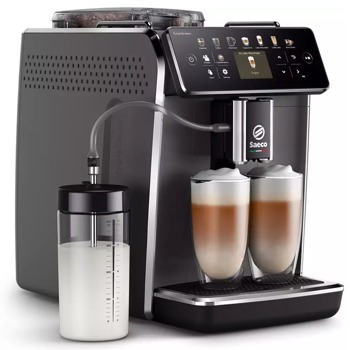 Автоматична кафемашина Saeco SM6580/10, 1500W, 15 bar, AquaClean филтър, система HygieSteam, черна image