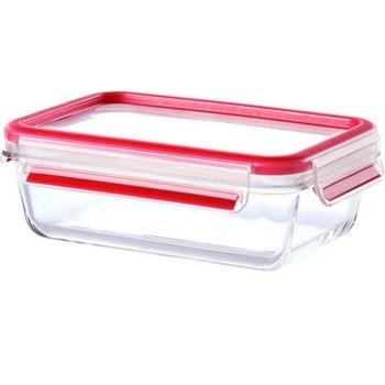 Кутия за храна Tefal K3010412, стъкло, 1.3 литра, червена | JAR Computers Tefal K3010412