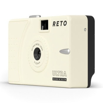 RETO Ultra Wide Slim Film Camera Cream RUW002