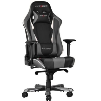 Геймърски стол DXRacer King OH/KX28/NG, черен/сив | JAR Computers DXRacer King OH/KX28/NG