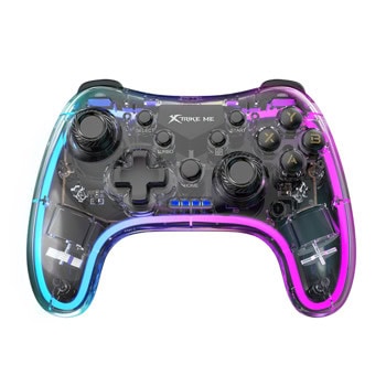 Геймпад Xtrike ME GP-52, безжичен, Bluetooth, за PC/PS4/PS3/Nintendo Switch/iOS/Android, черен | JAR Computers Геймпад Xtrike ME GP-52