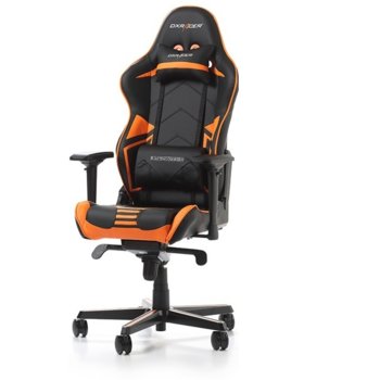 Геймърски стол DXRacer Racing V2 OH/RV131/NO, черен/оранжев | JAR Computers DXRacer RACING V2 OH/RV131/NO