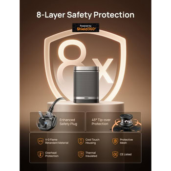 Dreo DR-HSH004 Silver | JAR Computers Dreo DR-HSH004 Silver