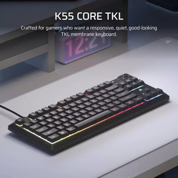 Corsair K55 CORE TKL RGB CH-9216065-NA | JAR Computers Corsair K55 CORE TKL RGB CH-9216065-NA