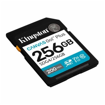 Kingston 256GB Canvas Go! Plus Gen4 SDG4/256GB