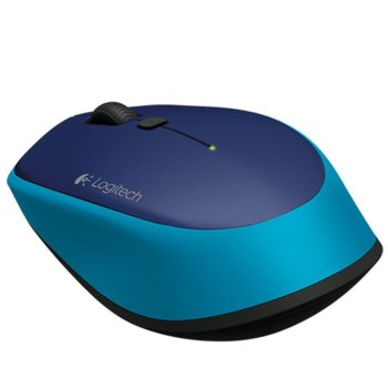 Logitech M335 Wireless Mouse - Blue