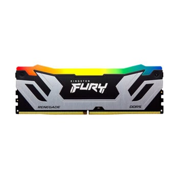Памет 24GB DDR5 8400MT/s, Kingston Fury Renegade RGB Black, KF584CU40RSA-24, 1.45V | JAR Computers Kingston KF584CU40RSA-24