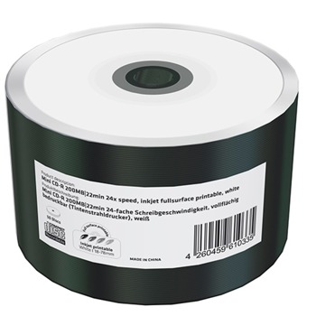 Оптичен носител CD-R, 200MB, Media Range, 24x, 50 бр. | JAR Computers MediaRange CD-R 200MB 24x