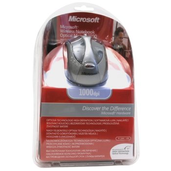 Microsoft Wireless Notebook Optical Mouse 4000