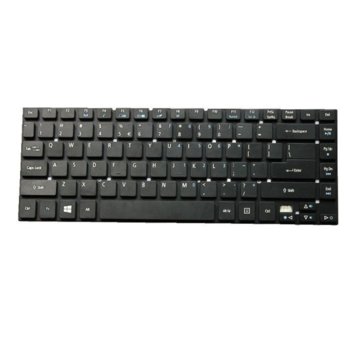 Клавиатура за лаптоп Acer, съвместима със серия Aspire 3830 4755, без рамка, черна, US/UK | JAR Computers Клавиатура за лаптоп Acer Aspire 3830 4755 US/UK
