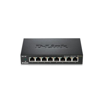 Суич D-Link DGS-108, 1000Mbps 8Port switch | JAR Computers D-Link DGS-108 Gigabit
