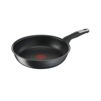 Тиган Tefal G2550572, 26 cm диаметър, незалепващо покритие, алуминий, температурен индикатор Thermo-Spot, черен | JAR Computers Tefal G2550572