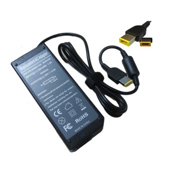 Захранване (заместител) за лаптопи Lenovo, 20V/4.5A/90W, правоъгълна букса | JAR Computers Power Supply Lenovo 20V/4.5A/90W