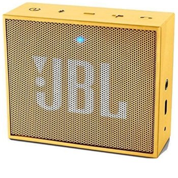 Блутут колонка JBL GO, Жълт