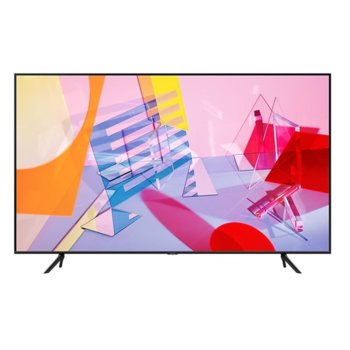 Телевизор Samsung QE65Q60TAUXXH, 65" (165.1 cm) QLED HDR Smart TV, Ultra HD, DVB-T2/C/S2, Wi-Fi, LAN, Bluetooth, 3x HDMI, 2x USB, енергиен клас G | JAR Computers Samsung QE65Q60TAUXXH