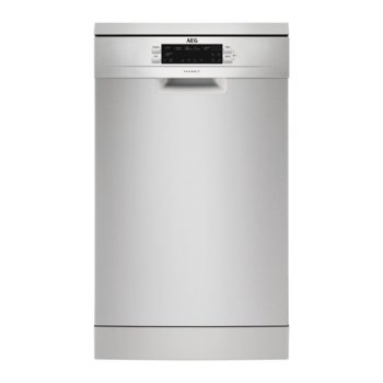 Съдомиялна AEG FFB62400PM, клас A++, 9 комплекта, 6 програми, 4 температури, сива | JAR Computers Съдомиялна AEG FFB62400PM
