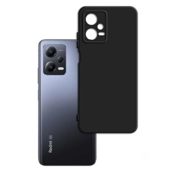 Калъф за Xiaomi Redmi Note 12, термополиуретанов, 3MK Matt Case, удароустойчив, черен | JAR Computers 3MK Matt Case for Redmi Note 12 Black