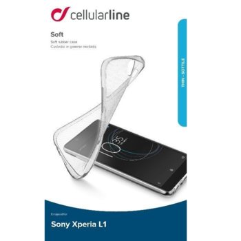 Прозрачен калъф Soft за Sony Xperia L1