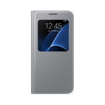 Samsung G930 SViewCover Silver for GalaxyS7