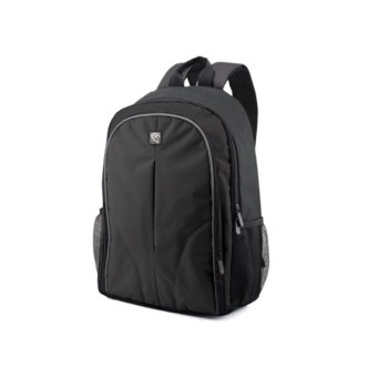 Раница за лаптоп, SBOX Boston NSS-19056B, до 15.6" (39.62 cm), полиестер, черна | JAR Computers SBOX Boston NSS-19056B Black