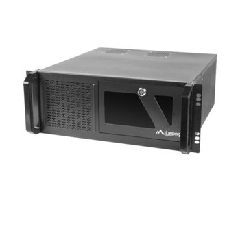 Кутия Lanberg SC01-4504-08B, 4U rack-mount, 19", без захранване | JAR Computers Lanberg SC01-4504-08B