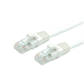 Пач кабел Roline, UTP, Cat.6, 2m, бял | JAR Computers Roline UTP Cat.6 2m 21.99.1046
