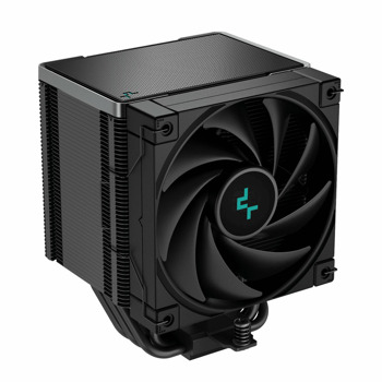 Охлаждане за процесор DeepCool AK500 Zero Dark, съвместимост със сокети LGA2066/2011-v3/2011/1700/1200/1151/1150/1155 & AMD AM5/AM4 | JAR Computers DeepCool AK500 Zero Dark R-AK500-BKNNMT-G-1