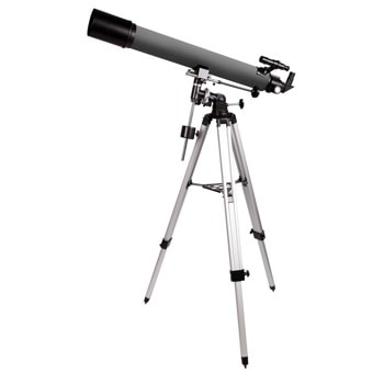 Телескоп Levenhuk Blitz 80 PLUS, рефракторен, 160x оптично увеличение, 80 mm диаметър на лещата(апертура), 900 mm фокусно разстояние image