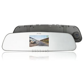MIO MiVue MIRROR R30, oгледало с видео камера, Super HD, 4.3" (10.92 cm) LCD дисплей, Micro SD, G-Sensor | JAR Computers MIO MiVue MIRROR R30