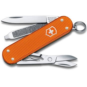 Джобен нож Victorinox Classic Alox LE2021 Tiger Orange, оранжев | JAR Computers Victorinox Classic Alox LE2021 Tiger Orange