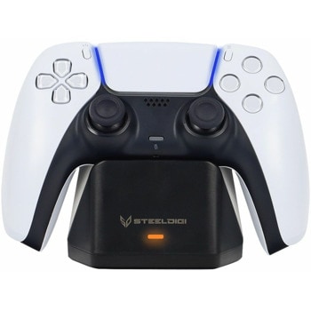 Зарядна станция SteelDigi Azure Moose, за PS5, черна | JAR Computers SteelDigi Azure Moose PS5-SC01B