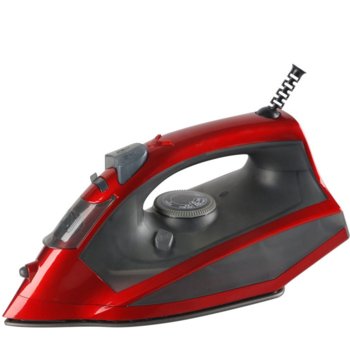 Ютия Zephyr ZP 1050 BYC, 2500W, керамична плоча, 260мл, струя пара, самопочистване, червенa | JAR Computers Zephyr ZP 1050 BYC червена