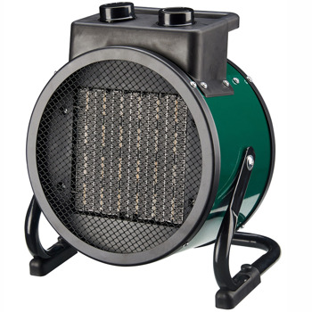 Термовентилаторна печка Rohnson R-8072, 3000W, за под, 3 степени, защита против прегряване, керамичен нагревателен елемент, зелена image