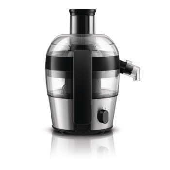 Сокоизстисквачка Philips HR1836/00, Viva compact, вместимост на каната (0.5л.), 500W, инокс | JAR Computers Сокоизстисквачка Philips HR1836/00