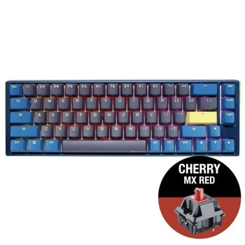 Клавиатура Ducky One 3 Daybreak SF 65 MX Red