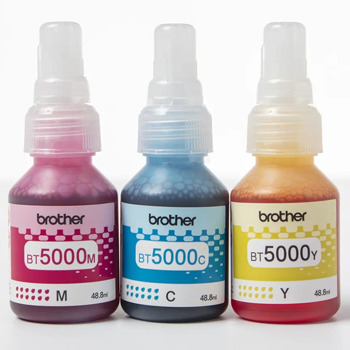 Мастило за Brother DCP-T300/T710W/T700W/T510W/T500W/T310/T910DW/T426W/T220/T720DW/T420W/T520W/T920DW - C/M/Y - BT5000CLVAL - Brother - оригиналено - Заб.: до 5000 бр. копия, 48.8 ml | JAR Computers Brother BT5000CLVAL