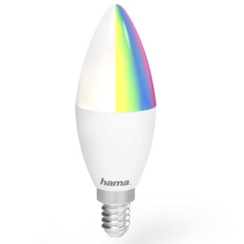 Димираща RGB крушка HAMA WiFi-LED 176549