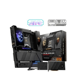 Дънна платка MSI MEG X870E GODLIKE, X870E, AM5, DDR5, PCI-E 5.0, 4x SATA 6Gb/s, 7x M.2, 4x USB 2.0, Wi-Fi 7, Bluetooth 5.4, E-ATX | JAR Computers Дънна платка MSI MEG X870E GODLIKE
