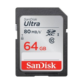 64GB SDXC SanDisk Ultra SDSDUNC-064G-GN6IN