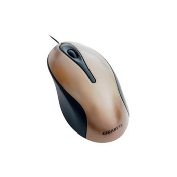 Optical Mouse Gigabyte GM-5100 Brown USB